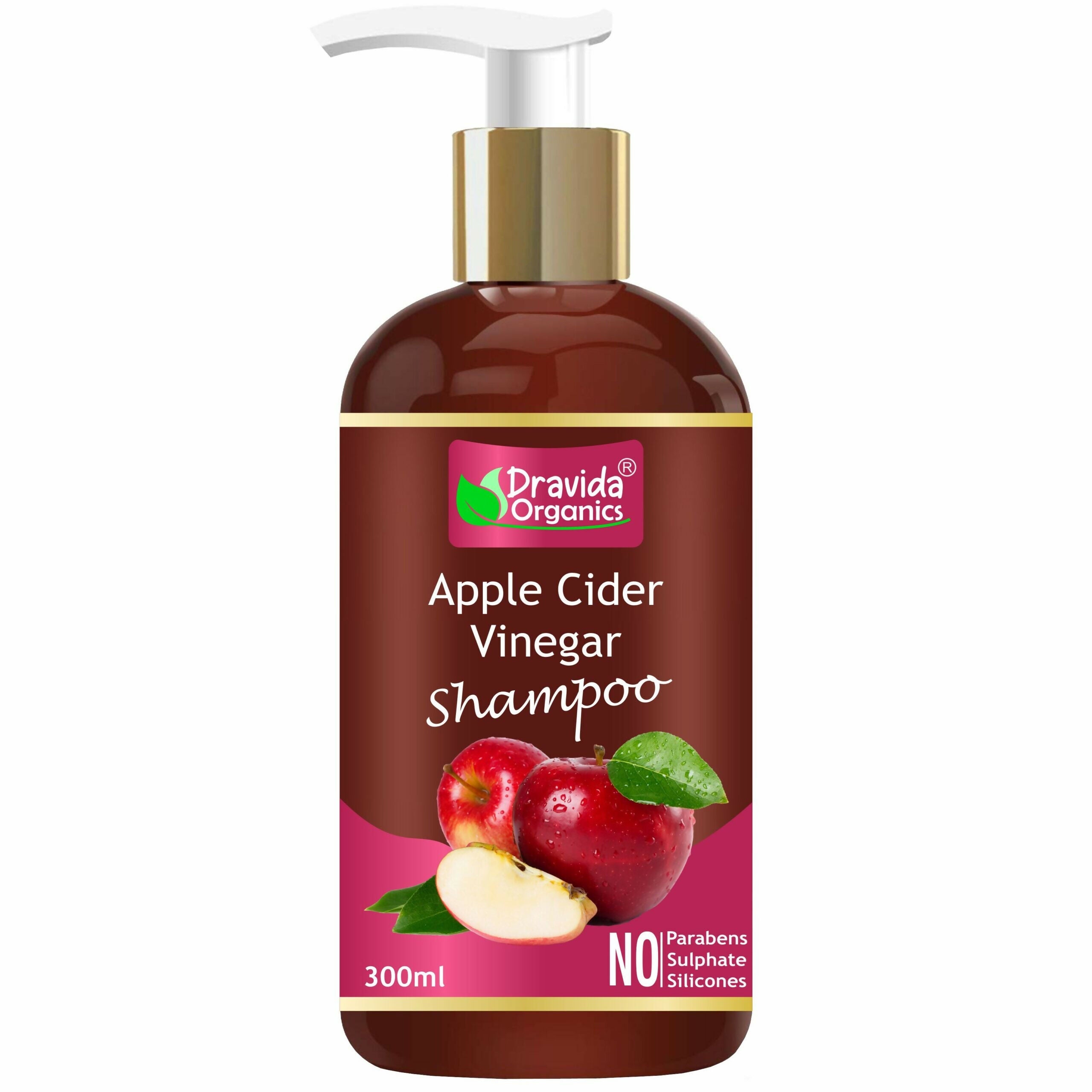 Dravida Organics Apple Cider Vinegar Shampoo | Grocsy