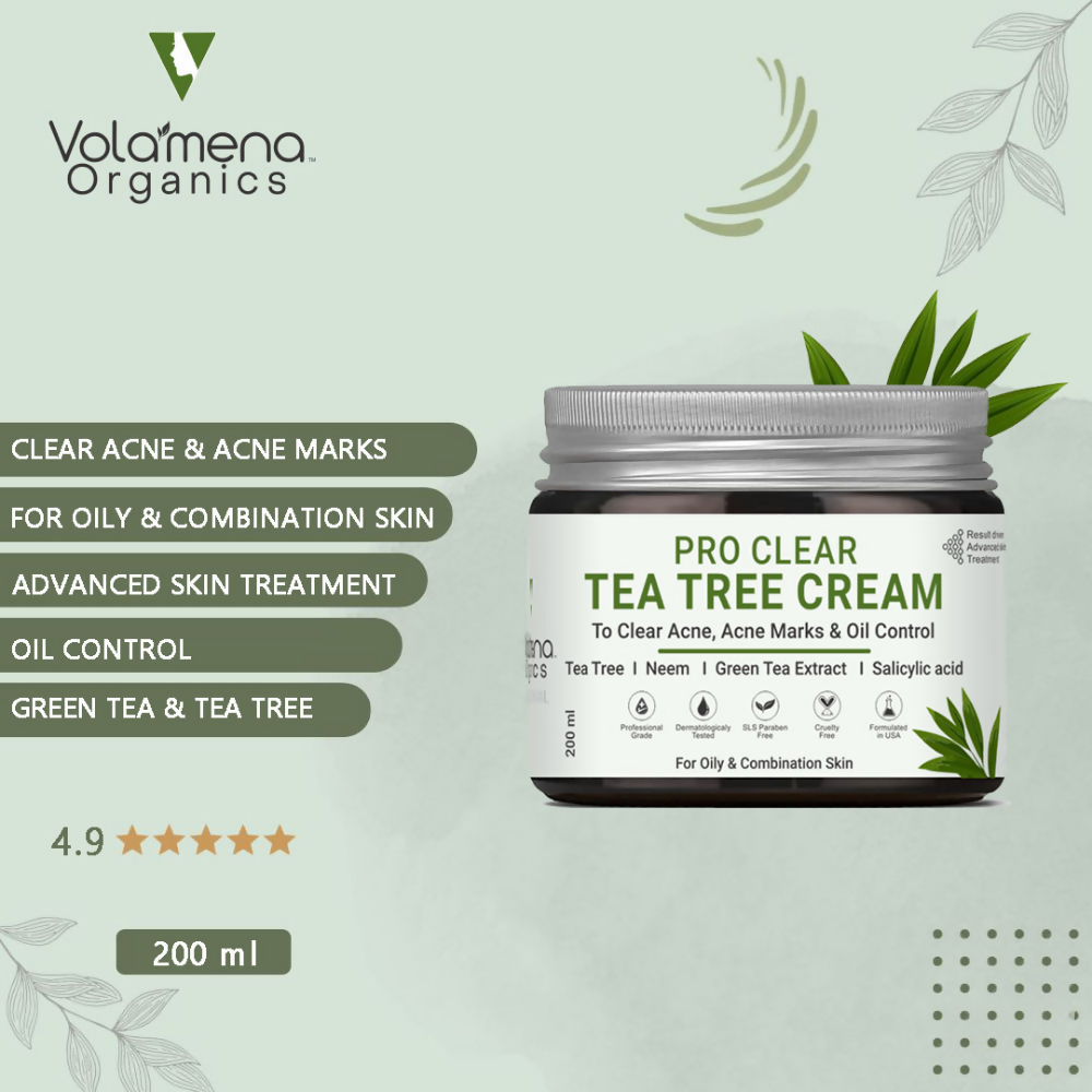 Volamena Pro Clear Mattifying Tea Tree Cream | Grocsy