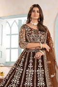 Lehenga Mart Designer Bollywood Style Wedding Wear Lehenga Choli - Brown | Grocsy