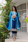 Lehenga Mart Designer Salwar Suit for Women or Girls - Royal Blue | Grocsy