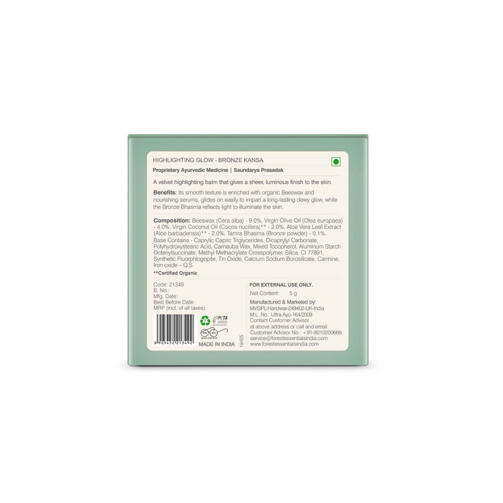 Forest Essentials Highlighting Glow Kansa - Bronze | Grocsy
