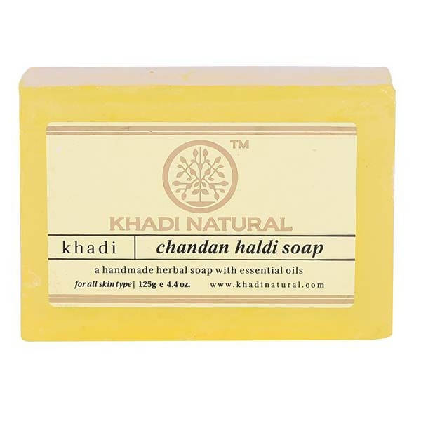 Khadi Natural Herbal Chandan Haldi Soap | Grocsy