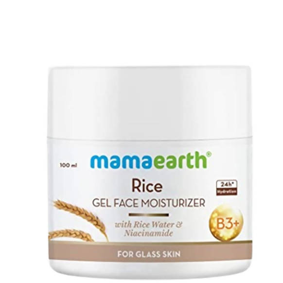 Mamaearth Rice Gel Face Moisturizer With Rice Water & Niacinamide | Grocsy