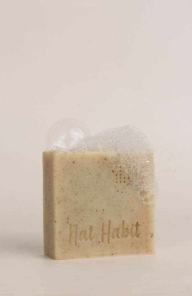 Nat Habit Cold Processed Exfoliating Orange Soap | Grocsy