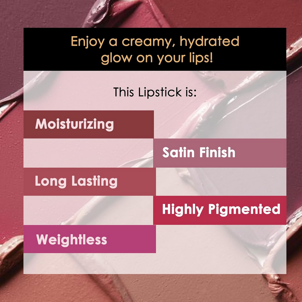 Good Vibes HydraGlow Creme Lipstick - Party Red | Grocsy
