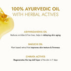 Kapiva Ayurveda Skin Rituals Ashwagandha Anti-Aging Face Oil | Grocsy