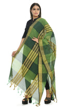 Mominos Fashion Moeza Handloom Cotton Green Tone Dupatta | Grocsy