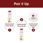 TAC - The Ayurveda Co. Kumkumadi Natural Aloevera Gel for Face & Body with Saffron & 24K Gold Flakes | Grocsy