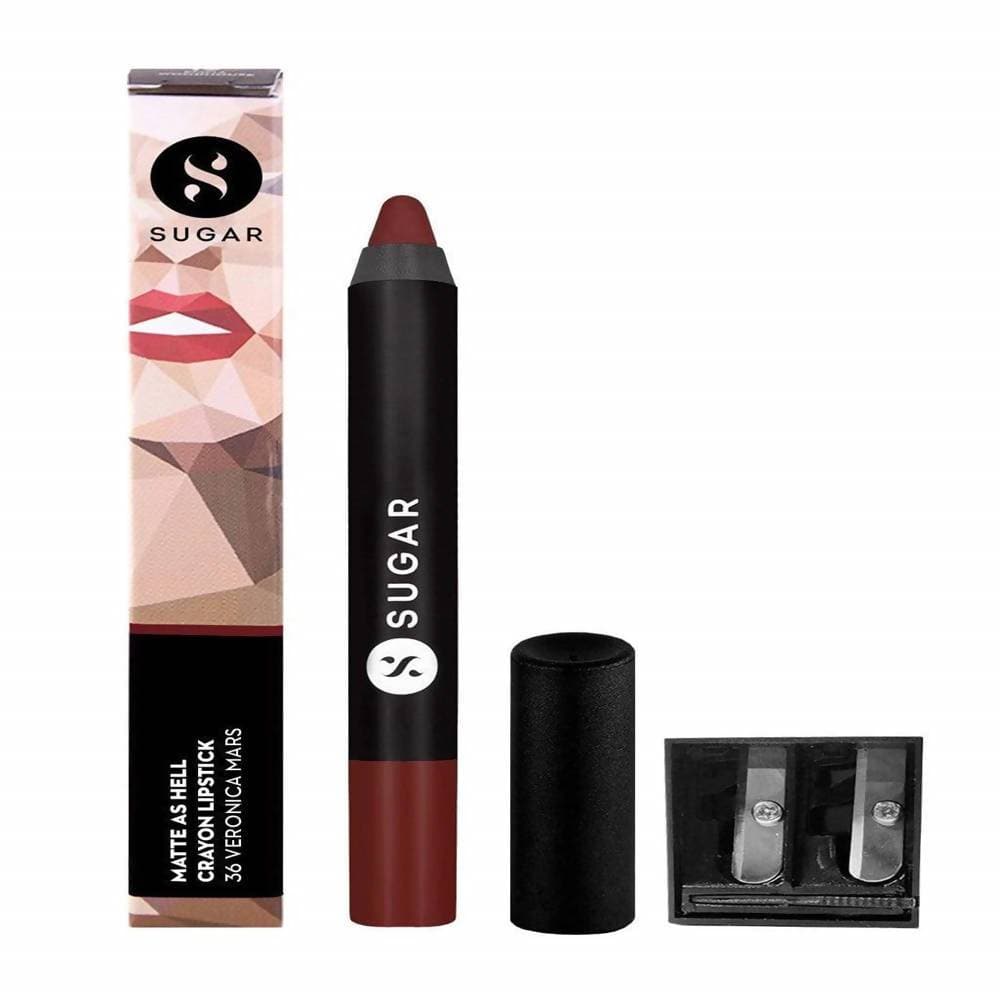 Sugar Matte As Hell Crayon Lipstick - Veronica Mars (Brown Toned Burnt Orange) | Grocsy