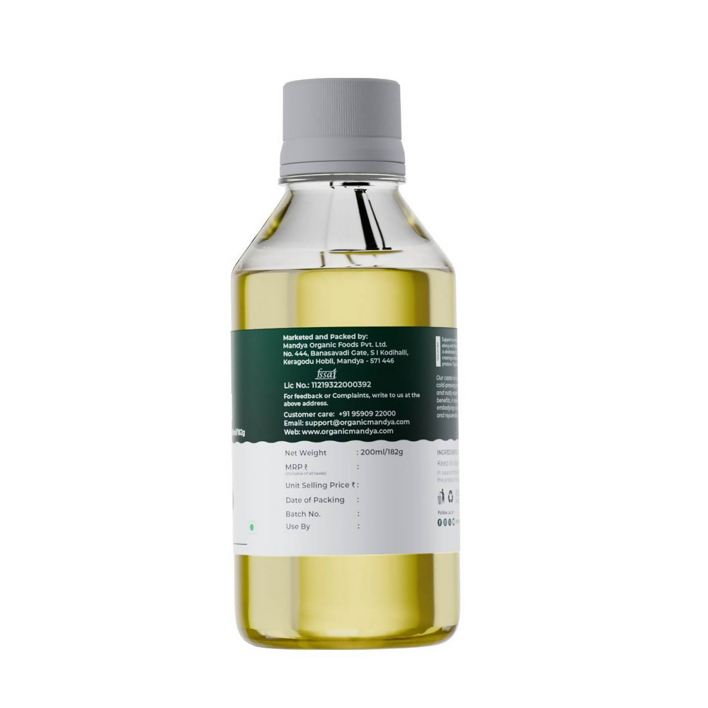 Organic Mandya Castor Oil | Grocsy