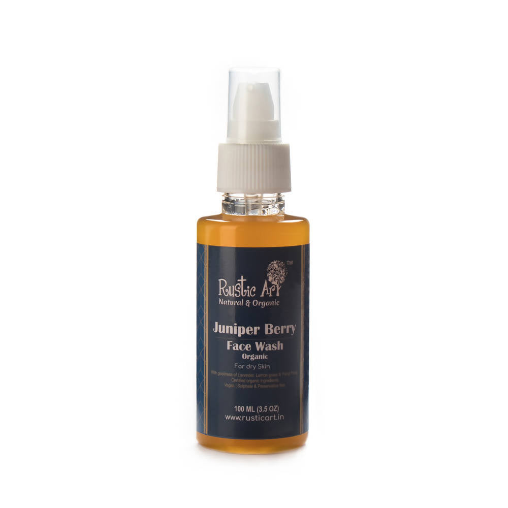 Rustic Art Organic Juniper Berry Face Wash | Grocsy