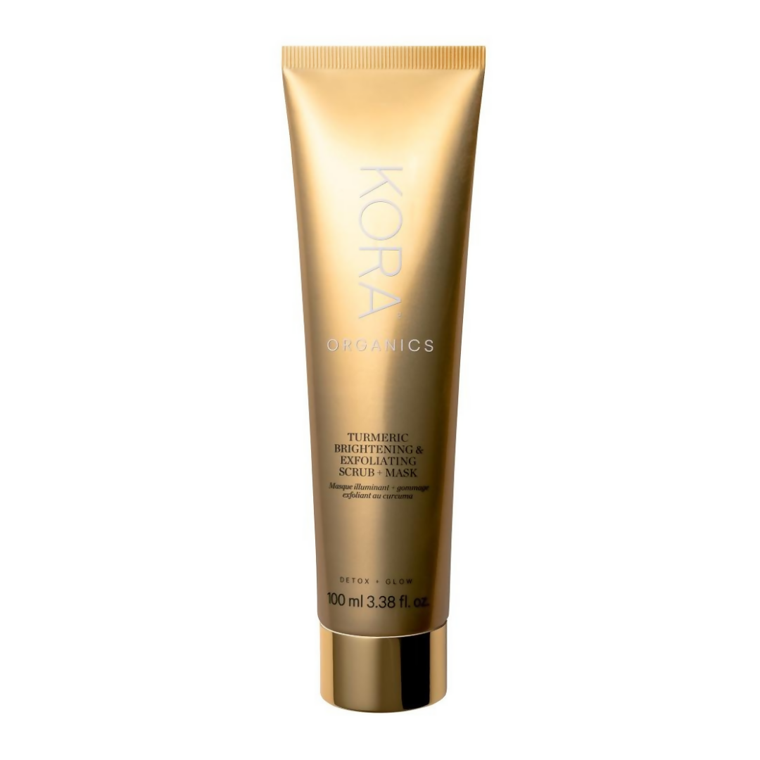 Kora Organics Turmeric Brightening & Exfoliating Scrub+ Mask With Rosehip | Grocsy