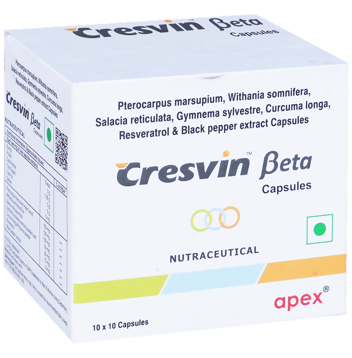 Apex Cresvin Beta Capsules | Grocsy