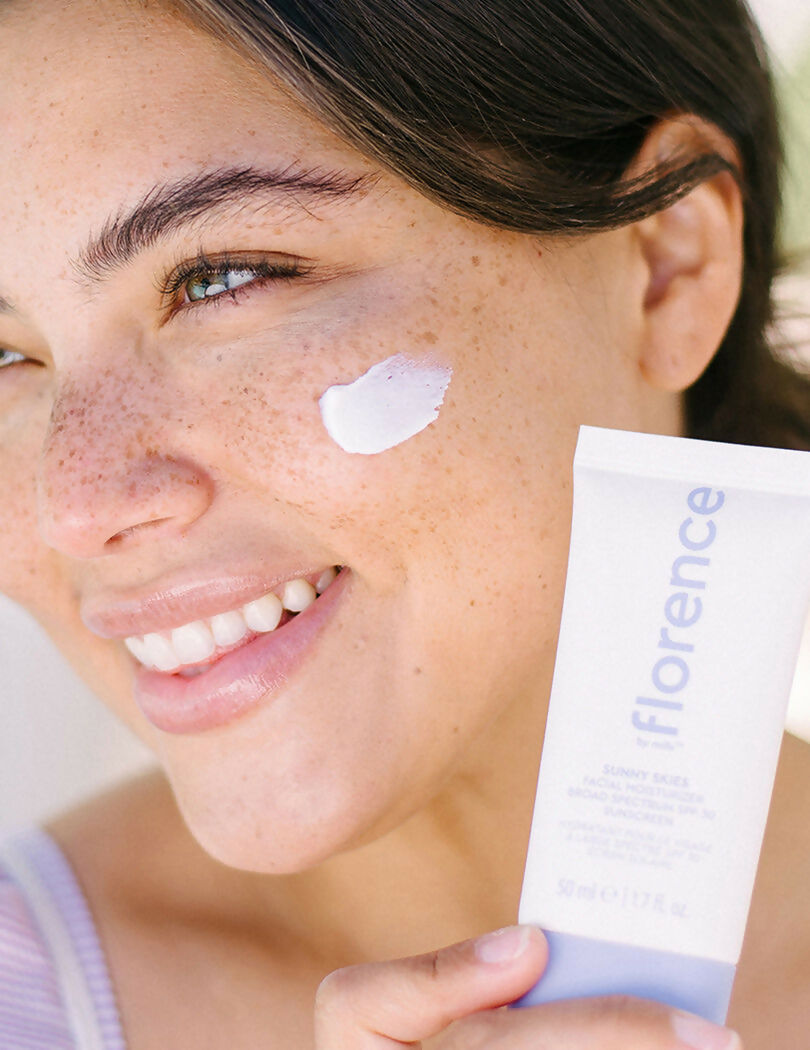 Florence by Mills Sunny Skies Facial Moisturizer Broad Spectrum SPF 30 Sunscreen | Grocsy