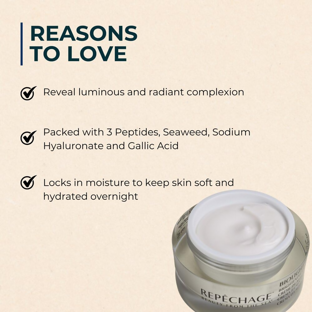 Repechage Biolight Brightening Face Overnight Cream | Grocsy