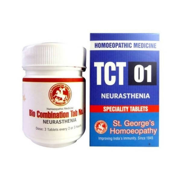 St. George's Homeopathy TCT 01 Tablets | Grocsy