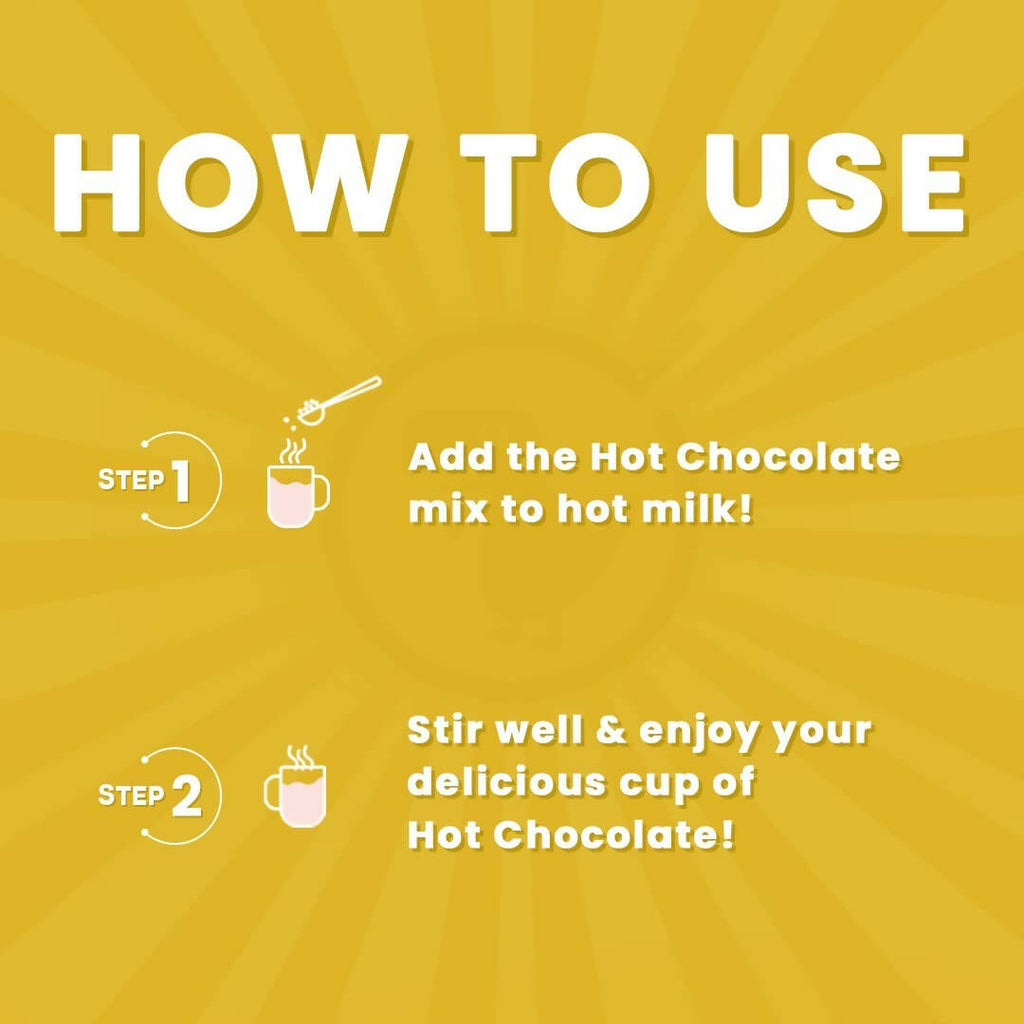 Bevzilla Hot Chocolate Powder (Hazelnut) Drink Powder With Organic Date Palm Jaggery | Grocsy