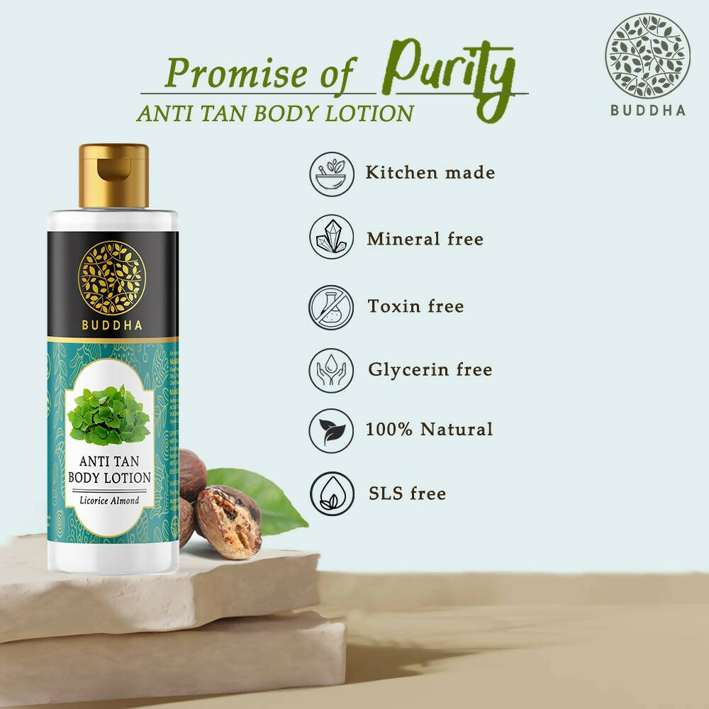 Buddha Natural Anti Tan Body Lotion | Grocsy