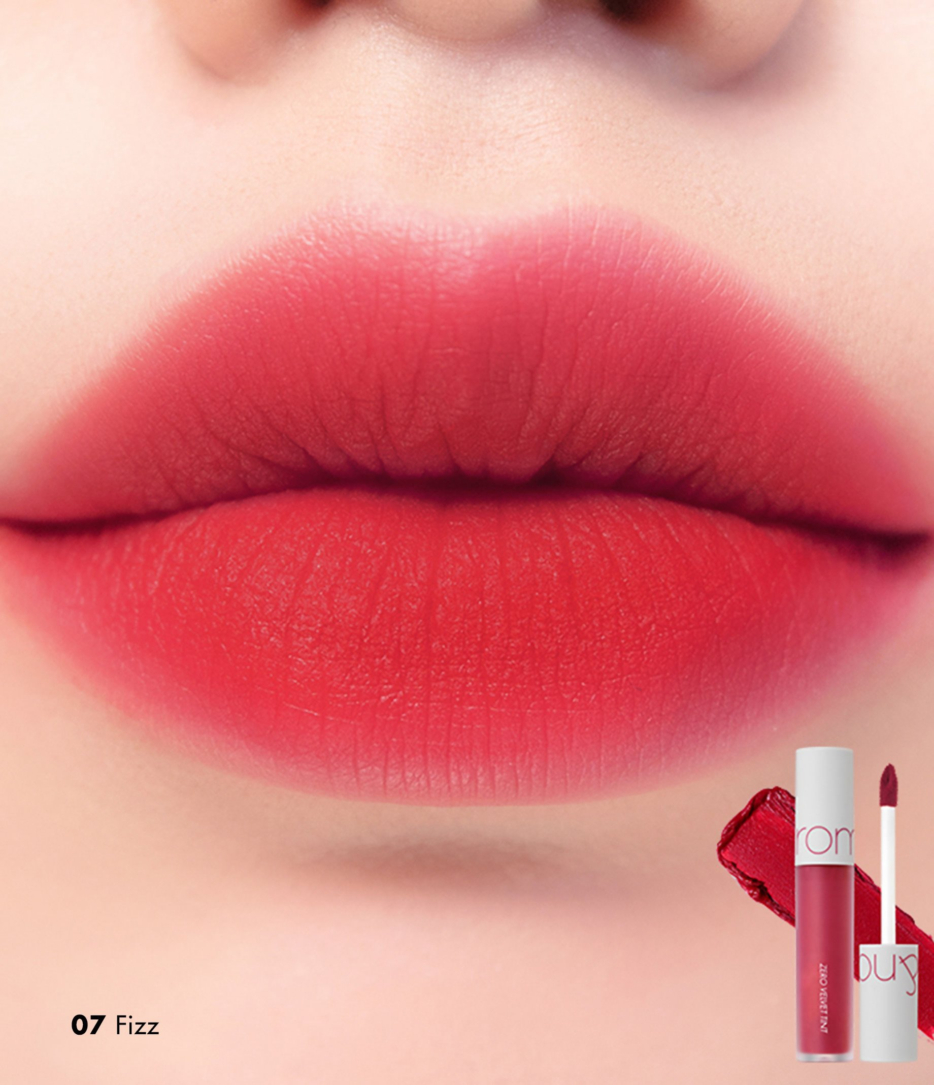 Rom&nd Zero Velvet Tint - 07 Fizz | Grocsy