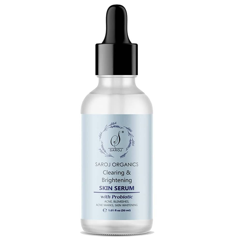 Saroj Organics Clearing And Brightening Skin Serum | Grocsy