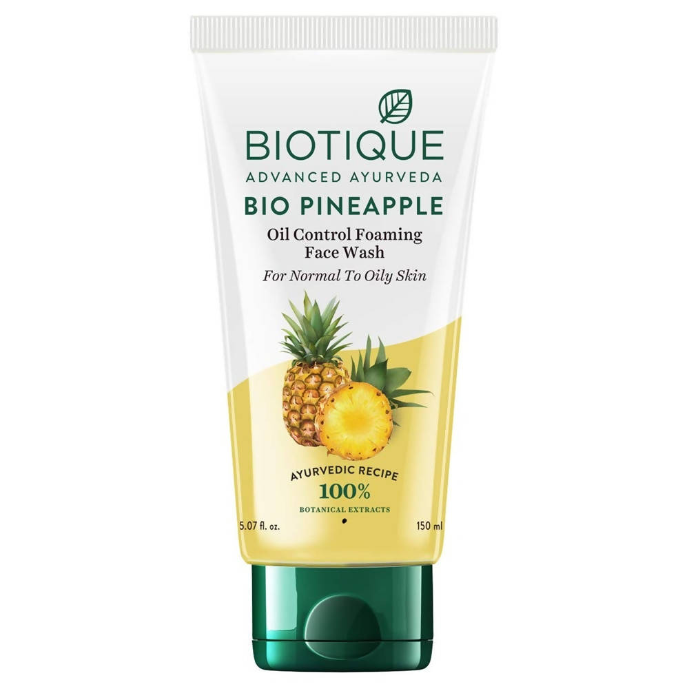 Biotique Bio Almond Body Wash And Bio Pineapple Face Wash | Grocsy