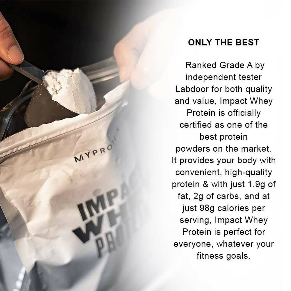 Myprotein Impact Whey Protein Powder - Thandai Flavor | Grocsy
