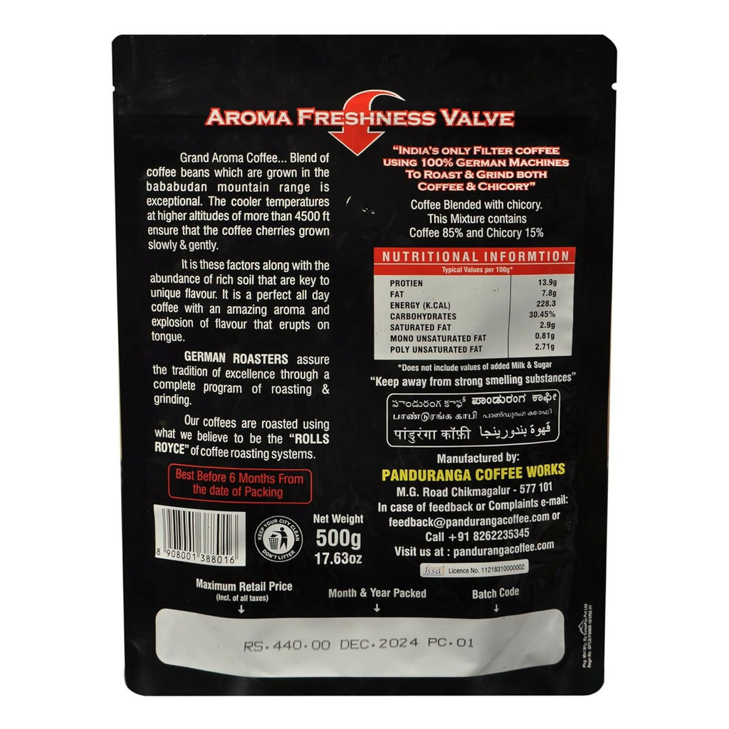 Panduranga Coffee Grand Aroma Filter Coffee | Grocsy