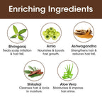 TAC - The Ayurveda Co. Bhringabali Hair Conditioner for Dry & Frizzy Hair with Amla & Bhringraj | Grocsy