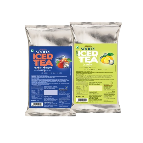 Society Peach Apricot&Lemon Green Tea Iced Tea Combo | Grocsy