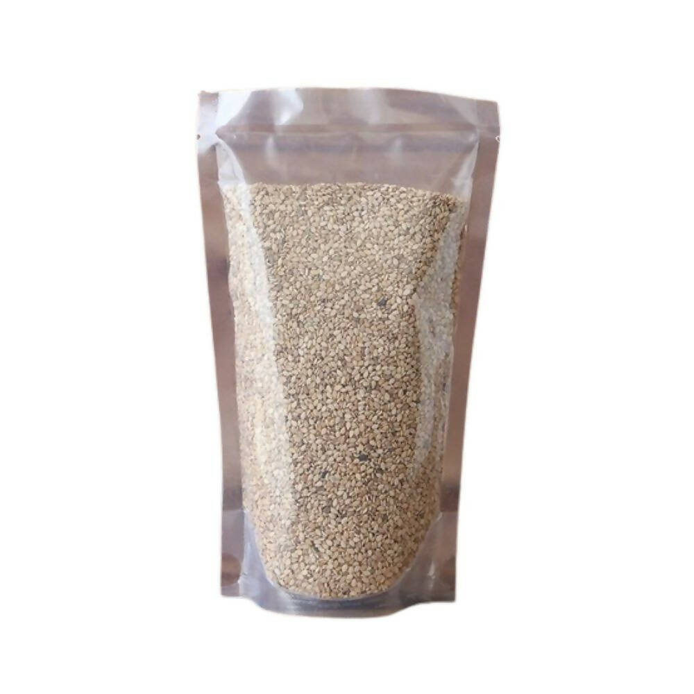 Satjeevan Organic White Sesame Seeds | Grocsy