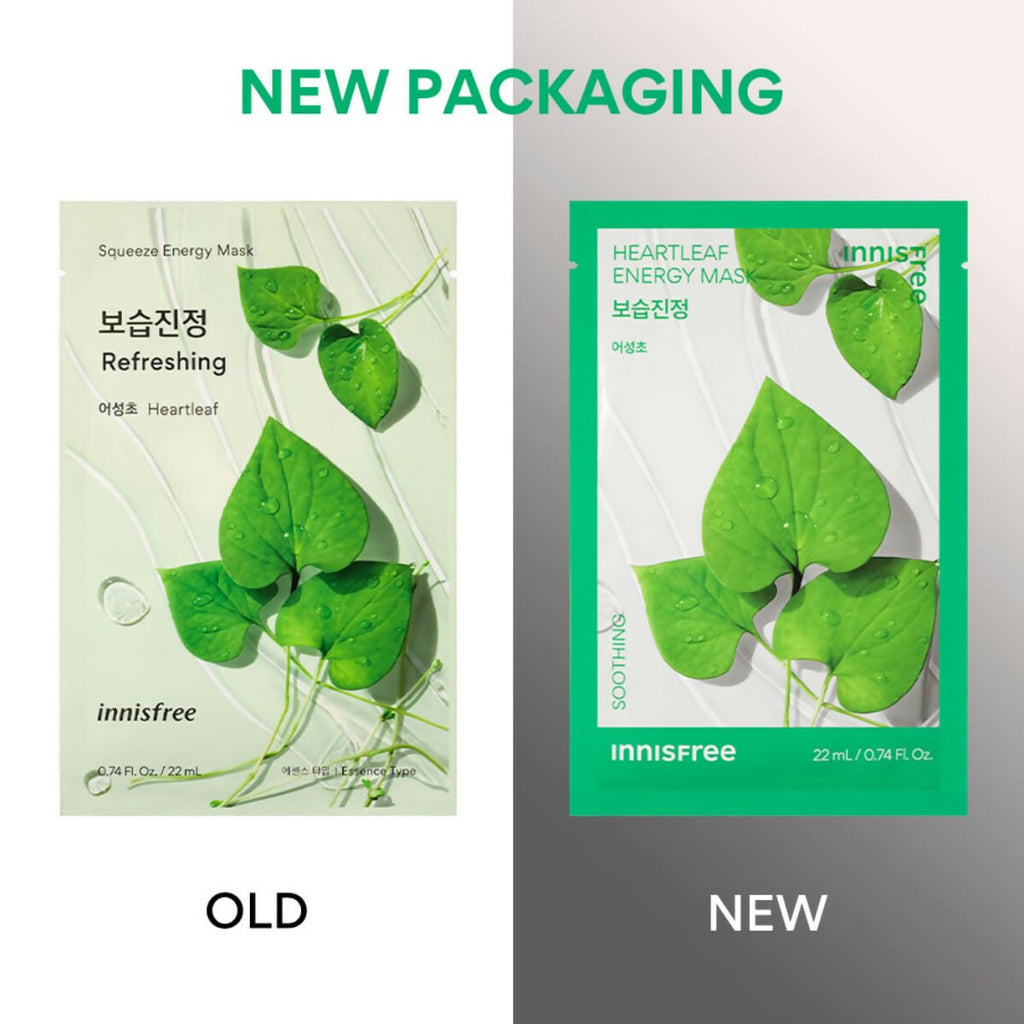 Innisfree Heartleaf Energy Mask | Grocsy