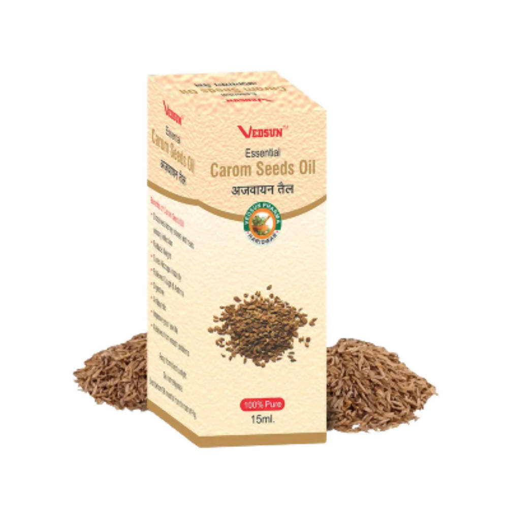 Vedsun Carom Seeds (Ajwain) Essential Oil | Grocsy