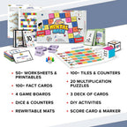 ClassMonitor Mental Math Kit for Learning Math with Free Mobile App-Learning Educational Kit for Kids of Age 4-6 Years | Grocsy