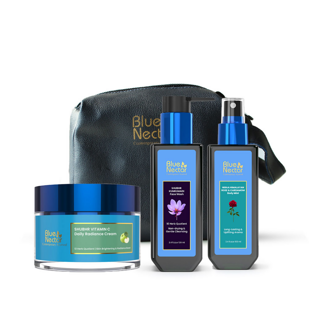 Blue Nectar Anniversary & Birthday Essentials Gift Set | Grocsy