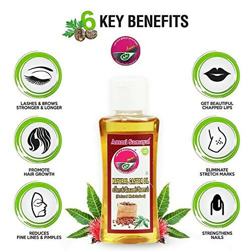 Ammi Samayal Unrefined Castor Oil | Grocsy