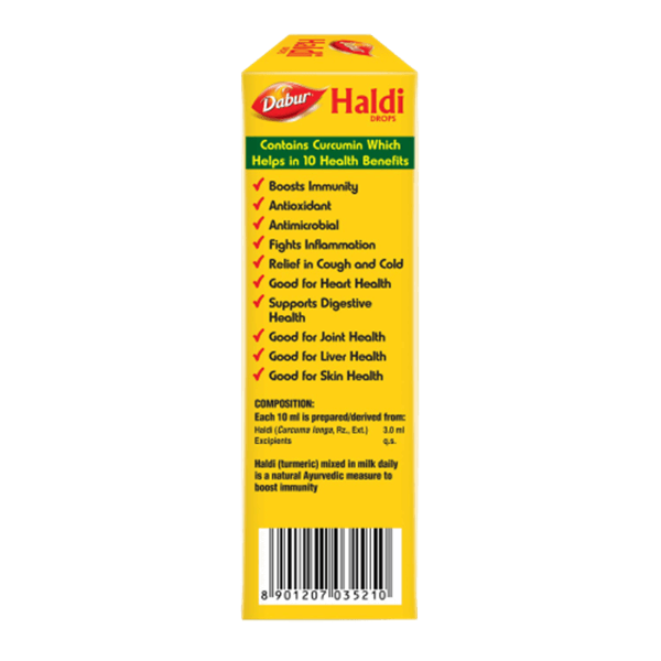 Dabur Haldi Drops Immunity Booster | Grocsy