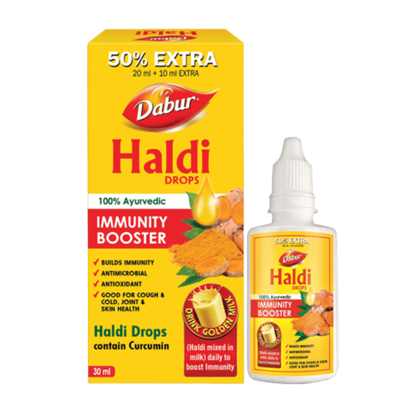 Dabur Haldi Drops Immunity Booster | Grocsy