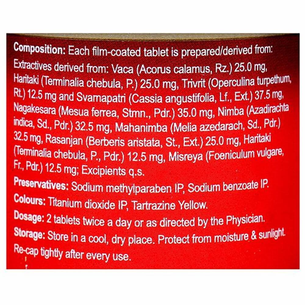Dabur Pilochek - 60 Tablets | Grocsy