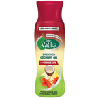 Dabur Vatika Enriched Coconut Hair Oil with Hibiscus | Grocsy