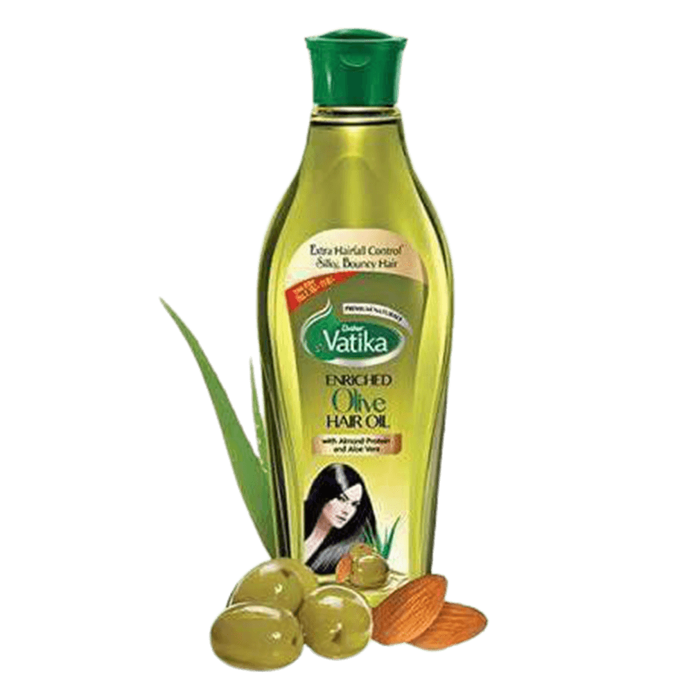 Dabur Vatika Enriched Olive Hair Oil for Healthy and Strong Hair | Grocsy
