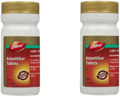 Dabur Avipattikar Tablets 60 (Pack of 2) | Grocsy