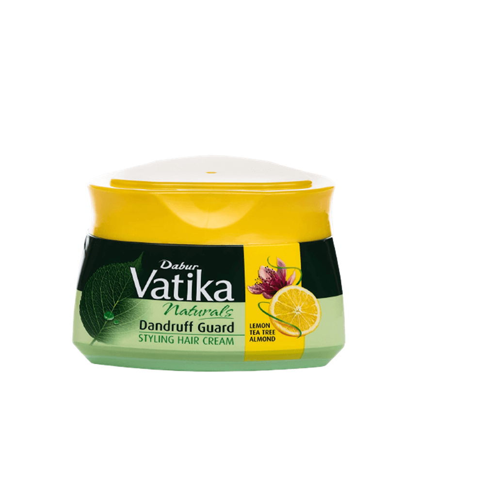 Dabur Vatika Naturals Dandruff Guard Styling Hair Cream 140 ML | Grocsy