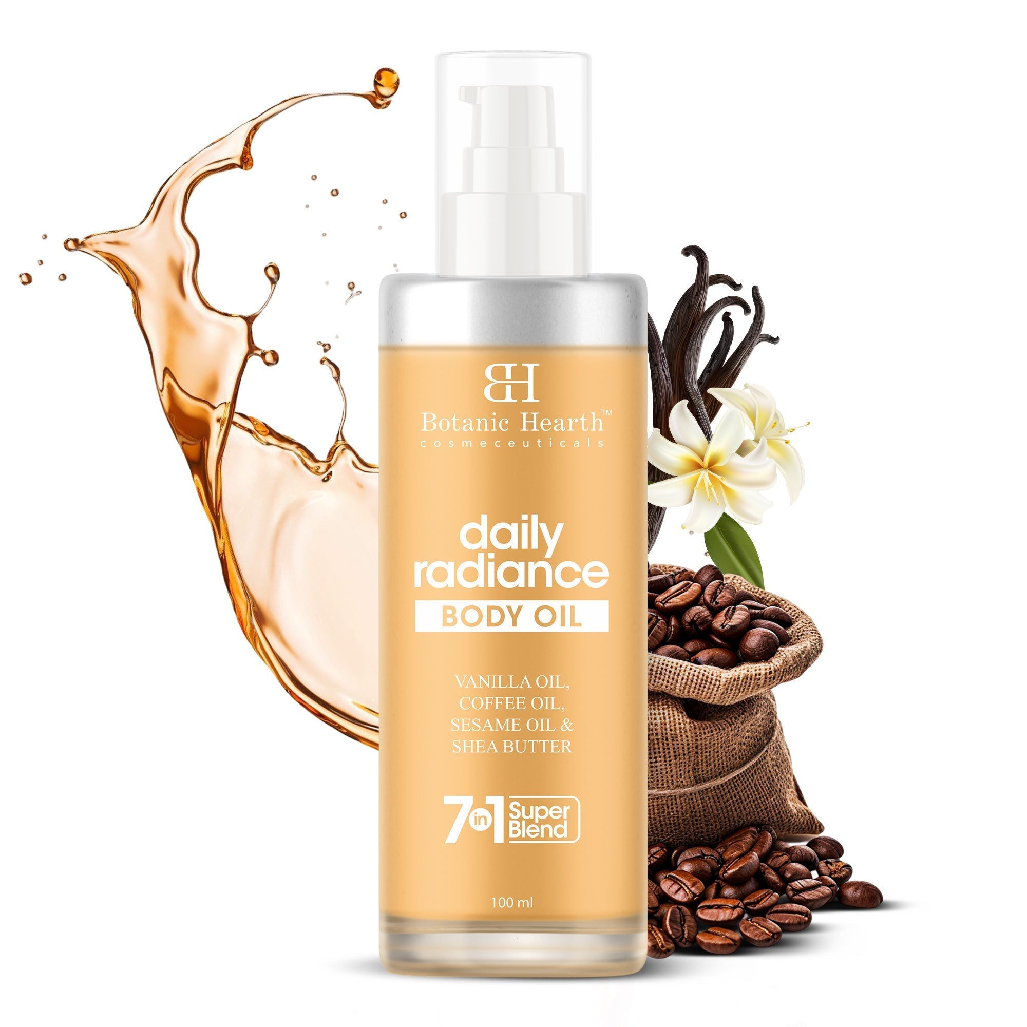 Botanic Hearth Daily Radiance Body Oil | Grocsy