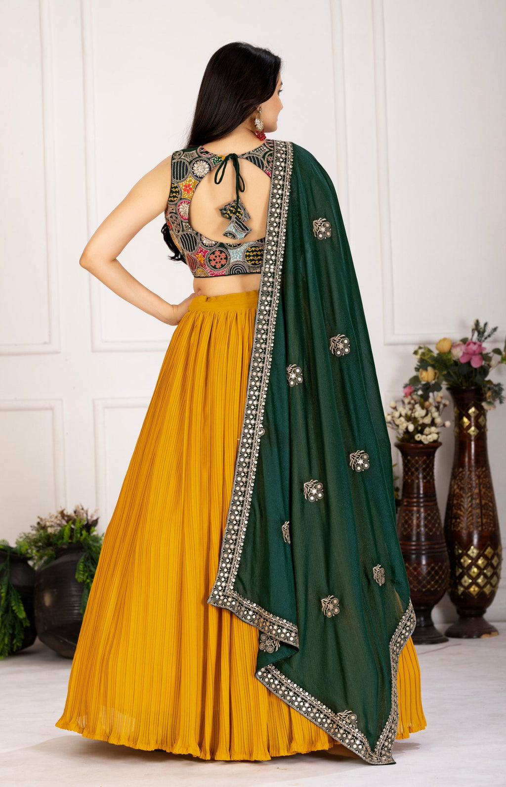 Lehenga Mart Designer Wedding Lehenga choli for Women - Multicolor | Grocsy