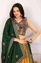 Lehenga Mart Designer Wedding Lehenga choli for Women - Multicolor | Grocsy