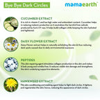Mamaearth Bye Bye Dark Circles Eye Cream | Grocsy