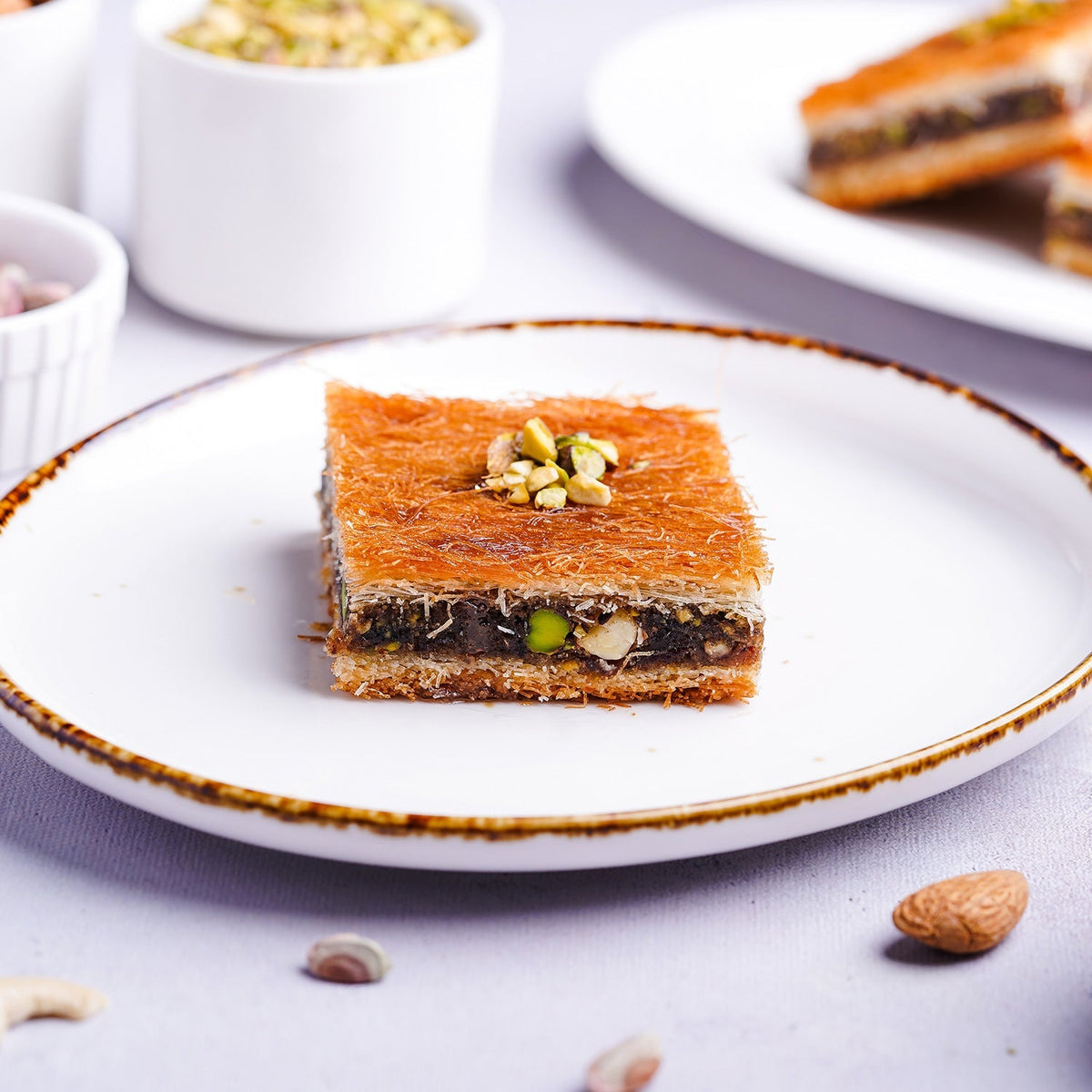 Gourmet Baklava Crescent Gift Box Of Dates Belloria & Tamaria | Grocsy
