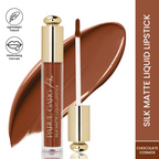 Parul Garg Beauty Silk Matte Liquid Lipstick - Chocolate Cosmos 03 | Grocsy