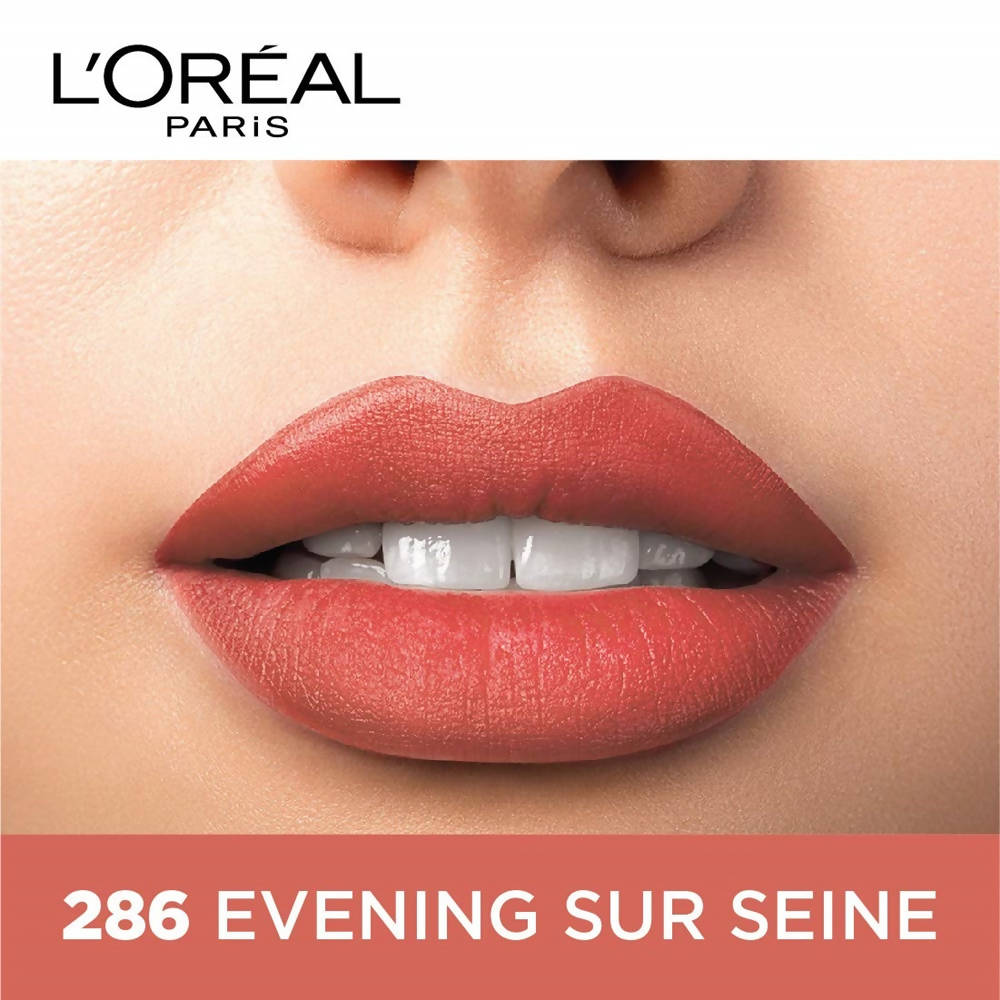 L'Oreal Paris Color Riche Moist Matte Lipstick - 286 Evening Sur Seine | Grocsy