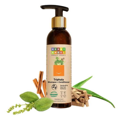 Herby Angel Triphala Shampoo & Conditioner for 2 Years+ Kids | Grocsy